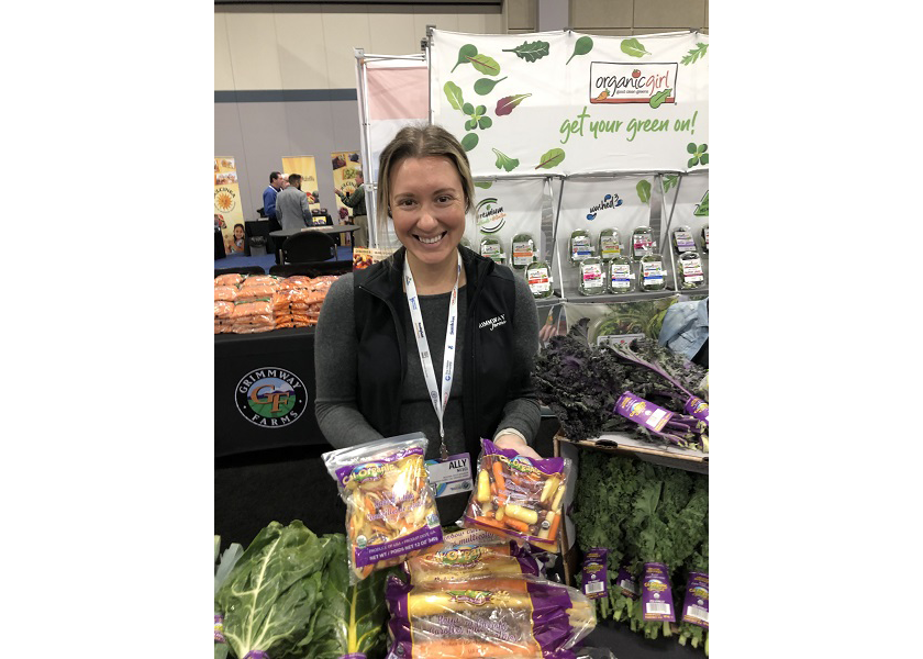 rainbow carrots find audience at AWG show The Packer